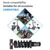 LvTu MTB Rear Shock MTB XC Soft Tail Downhill Rear Spring Shock Absorber 125/150/ 165/ 190mm, Adjustable Damping with 24 X 50mm Bushing (Size : 125mm,  LBS : 450Lbs) view 4