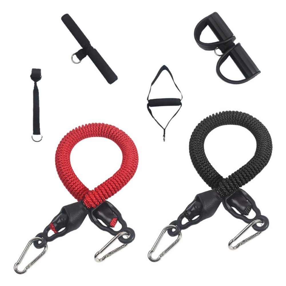 1set Multifunctional Pedal Resistance Band Tube Sports Pull Rope for Home Fitness Tension Training Portable Exercise Equipment for All Ages and Skill Levels