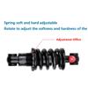 LvTu Mountain Folding Bike Rear Shock Absorber 125mm/ 150mm/ 165mm/ 190mm 291R Damper Adjustable Damping with Bushing Screw (Size : 150mm/650Lbs) view 3