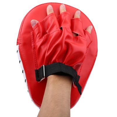 Hand Target Pads,Punching Mitts Kickboxing Muay Thai Pads, PU Leather Curved Hook and Training Punch Mitts for Martial Arts, Karate Training, Men & Women Kickboxing
