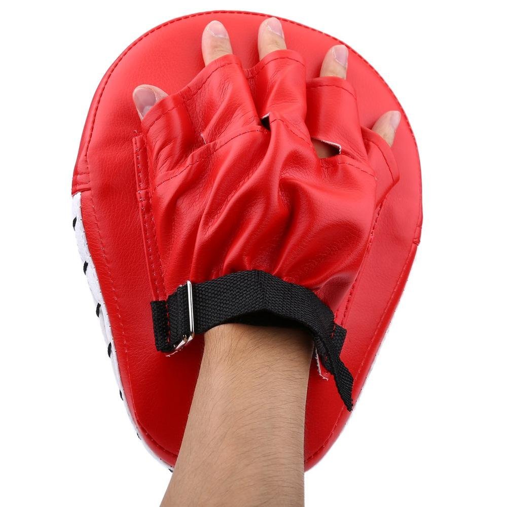 Hand Target Pads,Punching Mitts Kickboxing Muay Thai Pads, PU Leather Curved Hook and Training Punch Mitts for Martial Arts, Karate Training, Men & Women Kickboxing
