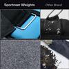 Sportneer Adjustable Ankle Wrist Weights for Men Women Kids, Adjustable Leg & Cuff Weight Straps for Fitness, Walking, Running, Aerobics, Yoga, Gym | 2 lbs for Each Ankle, 1 Pair total weight 4 lbs view 2