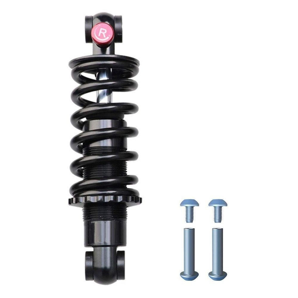 LvTu Bike Oil Spring Shock Absorber 150 mm Adjustable Damping Steel Suspension 24 X 24mm (Size : 650 Lbs)