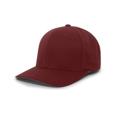 Pacific Headwear Twill Stretchfit Cap Maroon L/XL