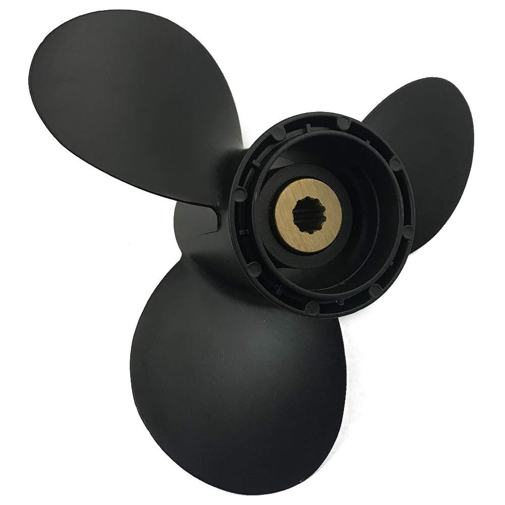 Yoofosun 8HP 9.9HP 15HP RH Prop Aluminum Propeller for Suzuki Outboard Motor Engine 9 1/4x11