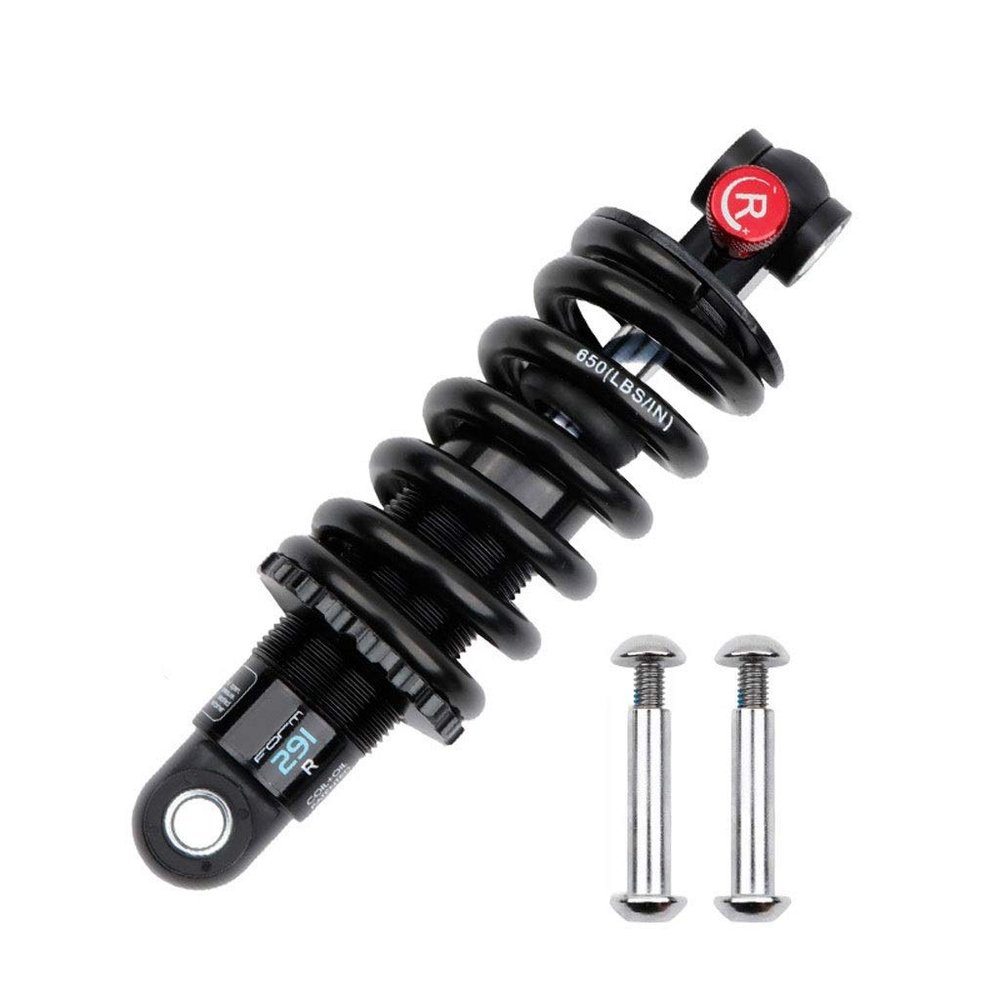LvTu Hydraulic Spring Shock Absorber Bike 125mm/ 150mm/ 165mm/ 190mm with Damping Adjustment 550Lbs/ 650Lbs (Size : 150mm/650 Lbs)