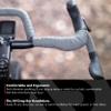 REDSHIFT Really Long Bike Handlebar Tape for Road Bikes, Gravel, Fixie Bicycles Drop Bar Handle Wrap, Ergonomic Comfort Cycling Accessory, 315cm Long, Grey Color view 3