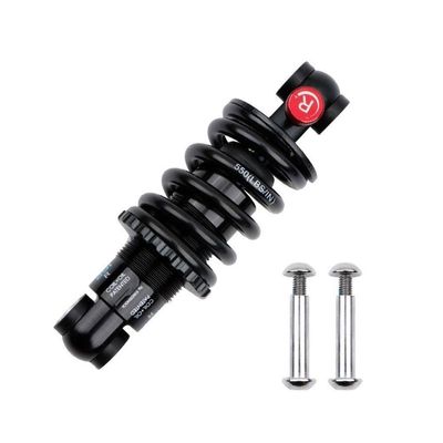 LvTu Bike Rear Shock Absorber Spring 125/150/165/190mm, 650Lbs Damping Adjustable - Black (Size : 150mm/650Lbs)