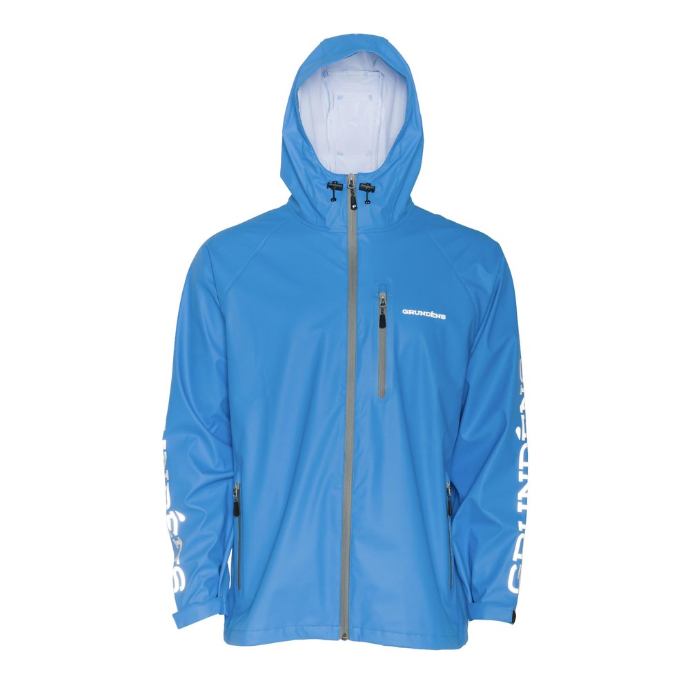 Grundns Mens Tourney Jacket | Durable, Waterproof, Coastal Blue, XX-Large