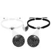 I Love You 100 Languages Magnetic Bracelets 2Pcs Couples Friendship Gifts view 1