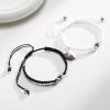 I Love You 100 Languages Magnetic Bracelets 2Pcs Couples Friendship Gifts view 2