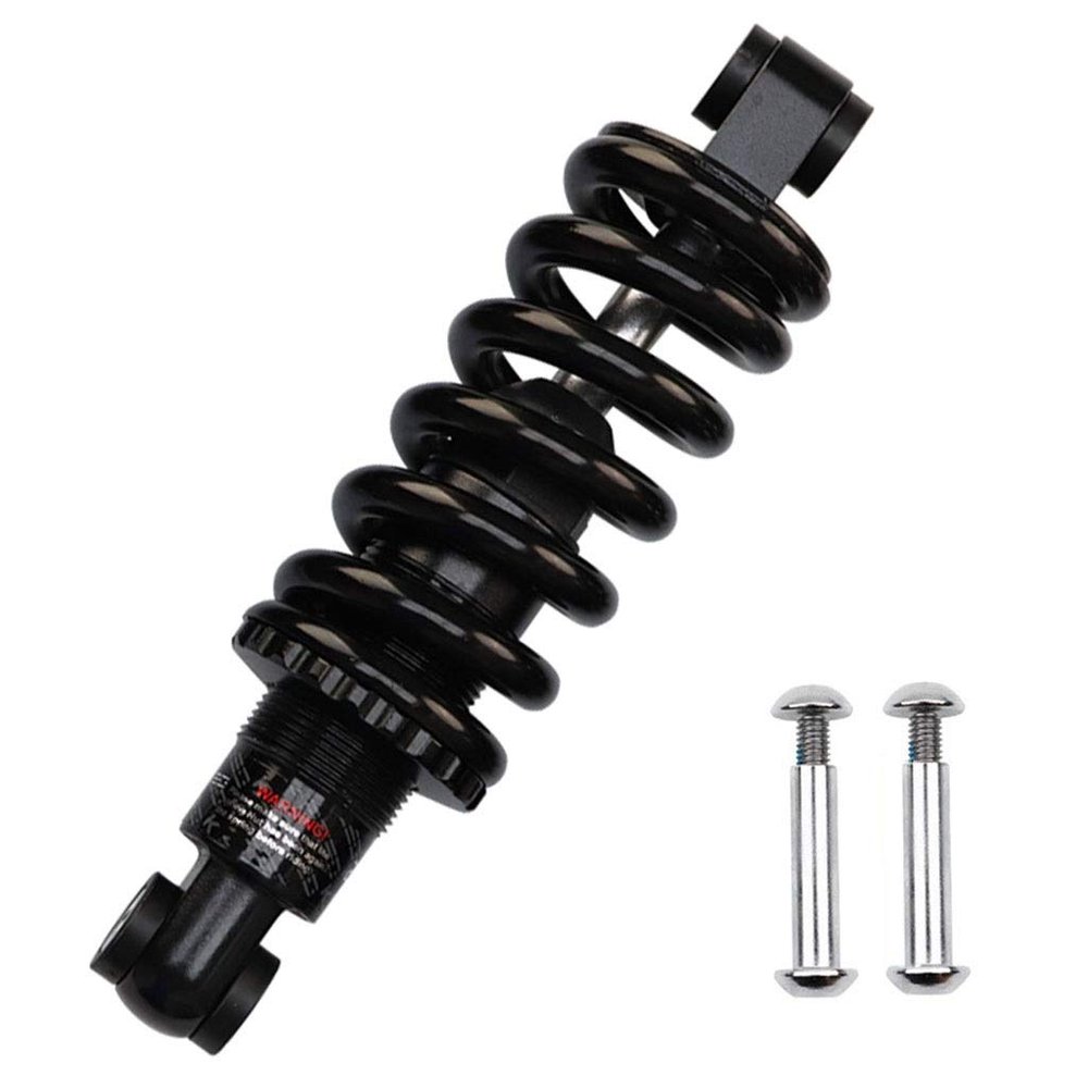LvTu Mountain Bike Shock Absorber Spring 165mm, Soft Tail Suspension Damper with Bushing and Screw for Downhill (Size : 350 Lbs)