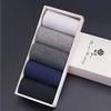 5 Pairs Mens Fashion Dress Cotton Socks Anti Deodorant Large Size Crew Socks Casual Standard Men Business Black Socks Set 45-48 (Color : Multi, Size : S/M (42 44)) view 2