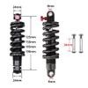 LvTu Bike Rear Shock Absorber Spring 125/150/165/190mm, 650Lbs Damping Adjustable - Black (Size : 165mm/650Lbs) view 2