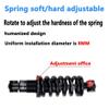 LvTu Bike Rear Shock Absorber Spring 125/150/165/190mm, 650Lbs Damping Adjustable - Black (Size : 165mm/650Lbs) view 3