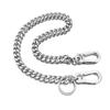 Tiasri Wallet Chain Biker Hip Hop Punk Gothic Cuban Chain, Heavy Waist Chain Suitable for Belt Loop, Wallet Key Chain,Stainless Steel Chain (style 1) 23.5" view 1