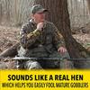 ESH Turkey Mouth Call with 3-Reed V-Cut Design for Raspy Cutts  Diaphragm Call with Realistic Turkey Sounds  Premium Turkey Hunting Accessories for Beginner and Pro Hunters view 2