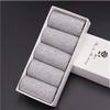 5 Pairs Mens Fashion Dress Cotton Socks Anti Deodorant Large Size Crew Socks Casual Standard Men Business Black Socks Set 45-48 (Color : Gray, Size : M/L (46 48)) view 1
