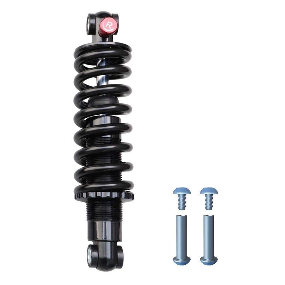 LvTu XC Soft Tail Mountain Bike Shock Absorber 150mm GS-221A Adjustable Damping Oil Spring Suspension Travel 50mm (Size : 150 Lbs)
