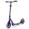 Folding Kick Scooter for Adults and Kids  Boys and Girls Freestyle Scooter with Big Wheels, 1-Kick Open Mechanism, Anti-Slip Rubber Deck and LED Light  Folding Grips Handlebar Adjusts to 3 Heights view 1