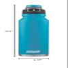 Coleman FreeFlow AUTOSEAL Stainless Steel Water Bottle, 40oz., Caribbean Sea view 2