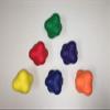 70 mm PU Foam Reaction Ball, Assorted Color - Set of 6 view 1