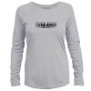 Spearfishing Octopus UV T-Shirt: UPF 50+ Long Sleeve Womens Sun Protection, Quick Dry Rash Guard Tee for Scuba Diving, Fishing, Swim, Outdoors: The Kraken: Lt. Gray - S view 2