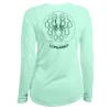 Spearfishing Octopus UV T-Shirt: UPF 50+ Long Sleeve Womens Sun Protection, Quick Dry Rash Guard Tee for Scuba Diving, Fishing, Swim, Outdoors: The Kraken: Seagreen - L view 1
