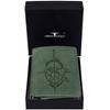 Urban Forest Leather Wallet for Men, Vintage Green, rfid wallet view 2