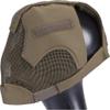 Evike Airsoft - Matrix Striker Headpro Full Face Carbon Steel Mesh Face Pro (Color: Dark Earth) view 2