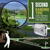 Astra Optix Golf Laser Rangefinder PRO B-1 with Slope and Pinlock 1760yard 6x21 High Transmission LCD Ultra Fast 0.1s and Accurate +/-1 Yd. view 3