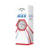 Callaway 2021 Supersoft Max Golf Balls, White view 2