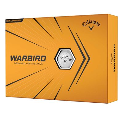 Callaway Golf Warbird Golf Balls (2021 Version, White, 12 Ball Pack)