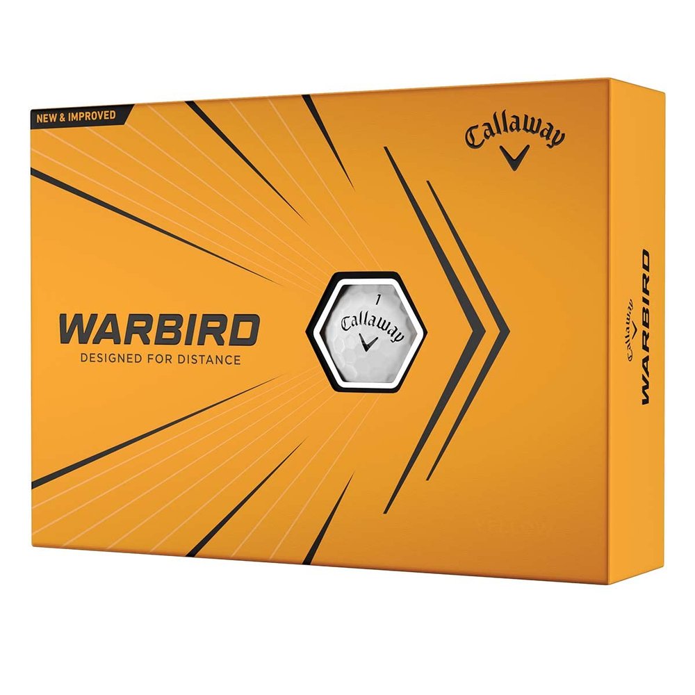 Callaway Golf Warbird Golf Balls (2021 Version, White, 12 Ball Pack)