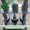 Ader Sporting Goods Add on Adapter Weights 2.5LB set of 3 view 3