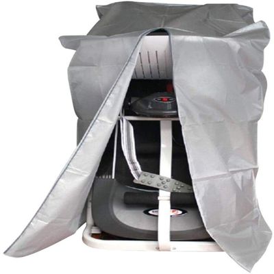 Lagaga Treadmill Cover Outdoor Household Oxford Cloth Treadmill Dustproof Waterproof Cover Sport Treadmill Folding Cover for Outside Rain Sunshine Resistance (Silver,6337.529.5 Inch)