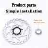 LvTu Disc Rotor 160mm Centerlock Floating Stainless Steel 2pcs Centerline Rotor Silver view 2