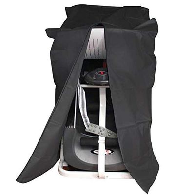 Lagaga Treadmill Cover Outdoor Household Oxford Cloth Treadmill Dustproof Waterproof Cover Sport Treadmill Folding Cover for Outside Rain Sunshine Resistance (Black,63 * 37.5 * 29.5 Inch)