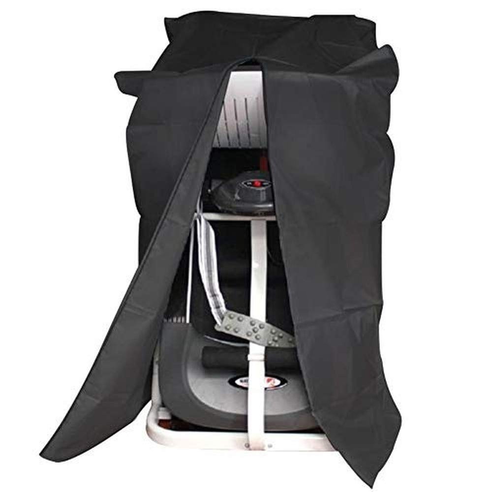 Lagaga Treadmill Cover Outdoor Household Oxford Cloth Treadmill Dustproof Waterproof Cover Sport Treadmill Folding Cover for Outside Rain Sunshine Resistance (Black,63 * 37.5 * 29.5 Inch)