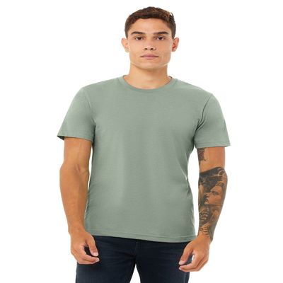 Canvas Unisex Tee HeatherSage LG