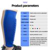 ESGTON Soccer Shin Guards for Youth Adult, Protective Gear Shin Brace Support for Football Basketball Volleyball Soccer Baseball-Blue view 3