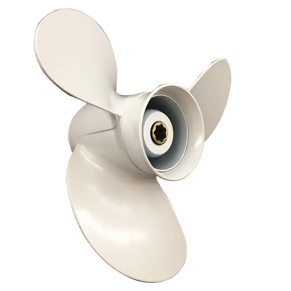 Yoofosun 6HP 8HP 9.9HP RH Dia 8 1/2 Inch 7 Tooth Boat Prop Aluminum Propeller for Yamaha Outboard Motor 8 1/2x7 1/2