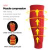 ESGTON Soccer Shin Guards for Youth Adult, Protective Gear Shin Brace Support for Football Basketball Volleyball Soccer Baseball-Red view 4