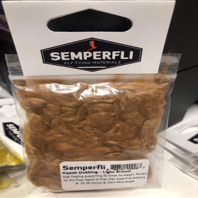 Semperfli Kapok Dubbing Light Brown