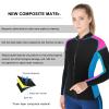 REALON Wetsuits Top Jacket Women Men 2mm Neoprene Long Sleeve Shirt 3mm Front Zipper Vest Wet Suit Keep Warm for Adult Youth Kids Diving Surf Swim Water Sports view 3