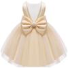 Baby Flower Girl Party Wedding Princess Dress,Sleeveless Floor Length Tutu Tulle Dance Birthday Gown 2t view 1