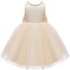 Baby Flower Girl Party Wedding Princess Dress,Sleeveless Floor Length Tutu Tulle Dance Birthday Gown 2t view 3