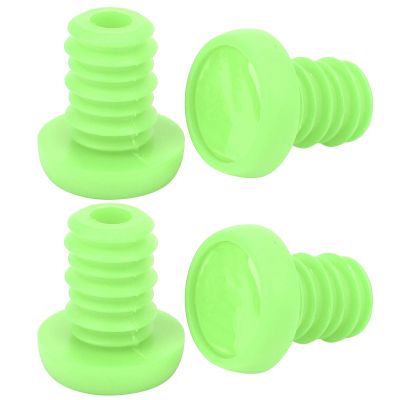 Handlebar End Plugs, Mountain Handlebar Grips End Plugs Polyester Rubber Plugs for 22.2mm Handlebar(Green) Bikes and Spare Parts