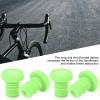 Handlebar End Plugs, Mountain Handlebar Grips End Plugs Polyester Rubber Plugs for 22.2mm Handlebar(Green) Bikes and Spare Parts view 3