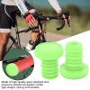 Handlebar End Plugs, Mountain Handlebar Grips End Plugs Polyester Rubber Plugs for 22.2mm Handlebar(Green) Bikes and Spare Parts view 4